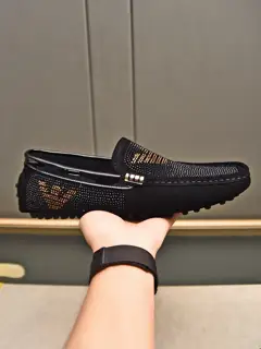 Armani Milano loafers for men are super trendy. Fashionable and casual driving loafers