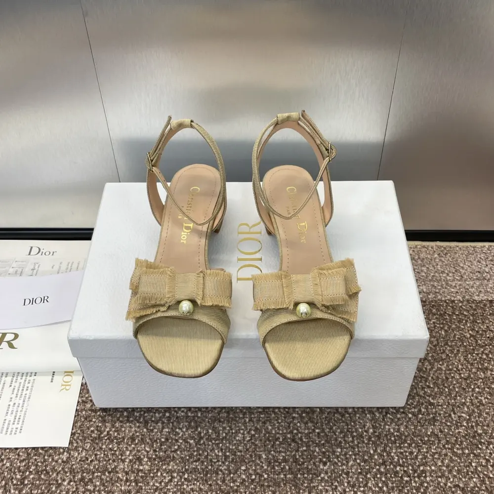 J’ADIOR tassel webbing women’s shoes Dior 2024 spring and summer catwalk new Adiorble