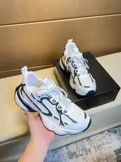 Dolce & Gabbana unique modern style sneakers. Casual loafers original leather Sheep lining