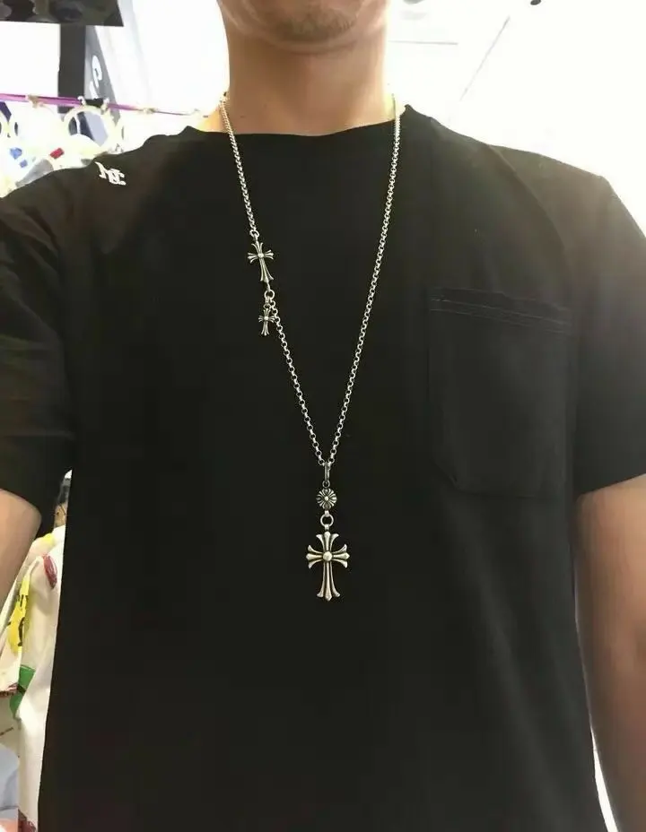 Chrome Hearts cross pendant necklace