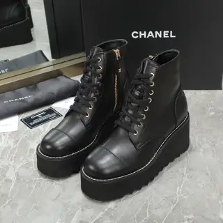 CHANEL/Chanel 24ss Xiaoxiang autumn and winter catwalk boots