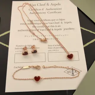 Van Cleef & Arpels Earrings Necklace Bracelet