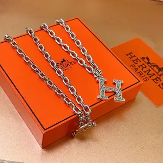 Hermès necklace New product launch HERMES must-have pig nose series jewelry High-end