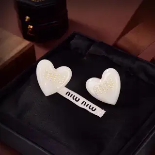 Miumiu’s latest earrings from the Paris show