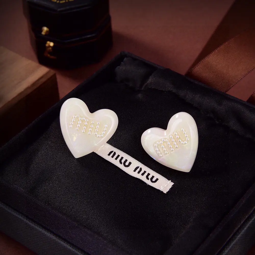 Miumiu’s latest earrings from the Paris show