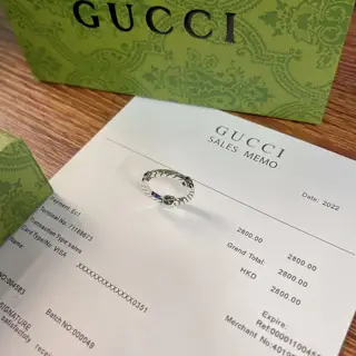 Gucci ring Size: 6-11