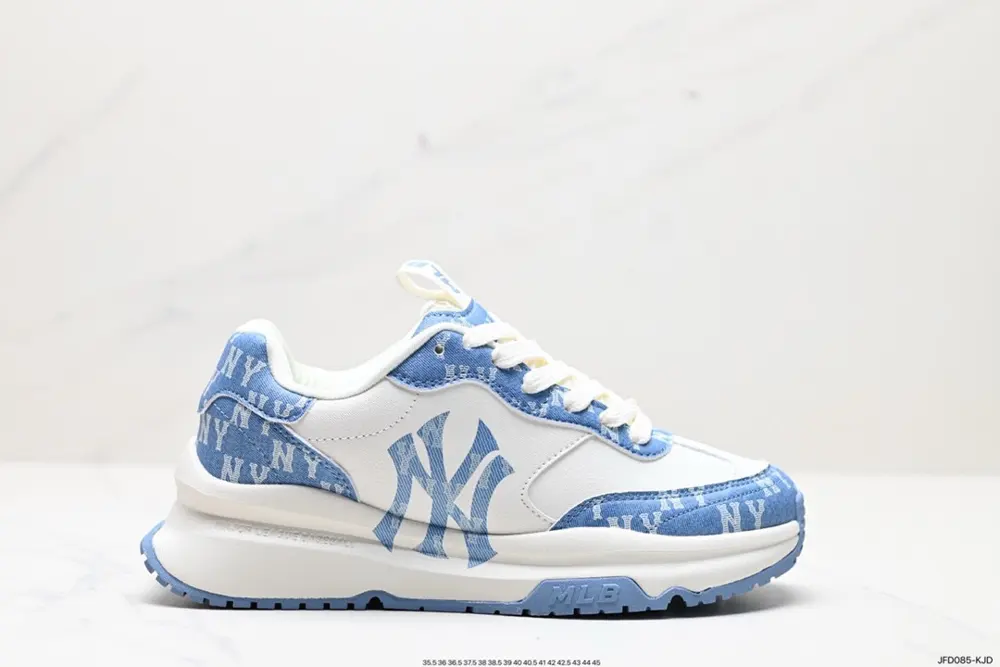 MLB Big Ball Chunky Mesh Thick-soled Daddy Series Low-top Mesh Lightweight Casual Sports 3ASHCRL3N