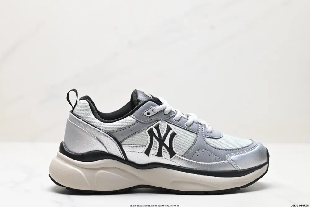 MLB Big Ball Chunky A Running thick-soled daddy thick-soled casual sports jogging shoes 3ARNFTB4N
