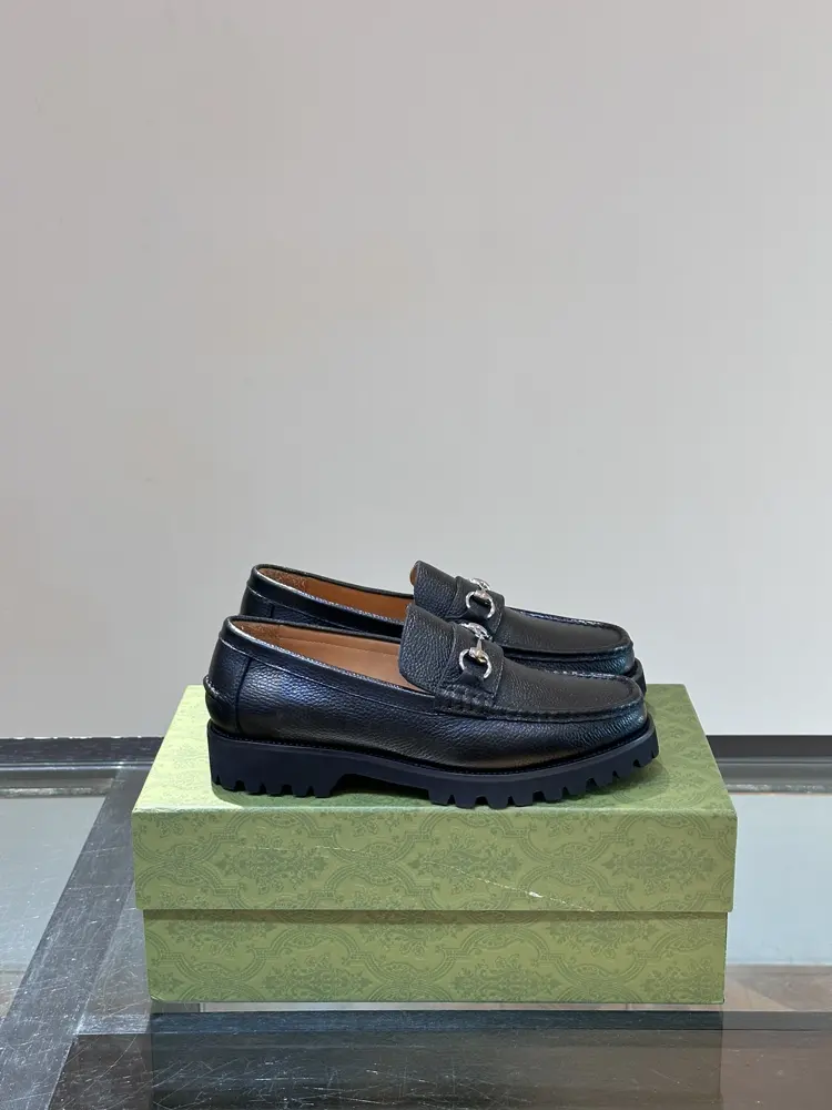 Gucci formal casual leather shoes