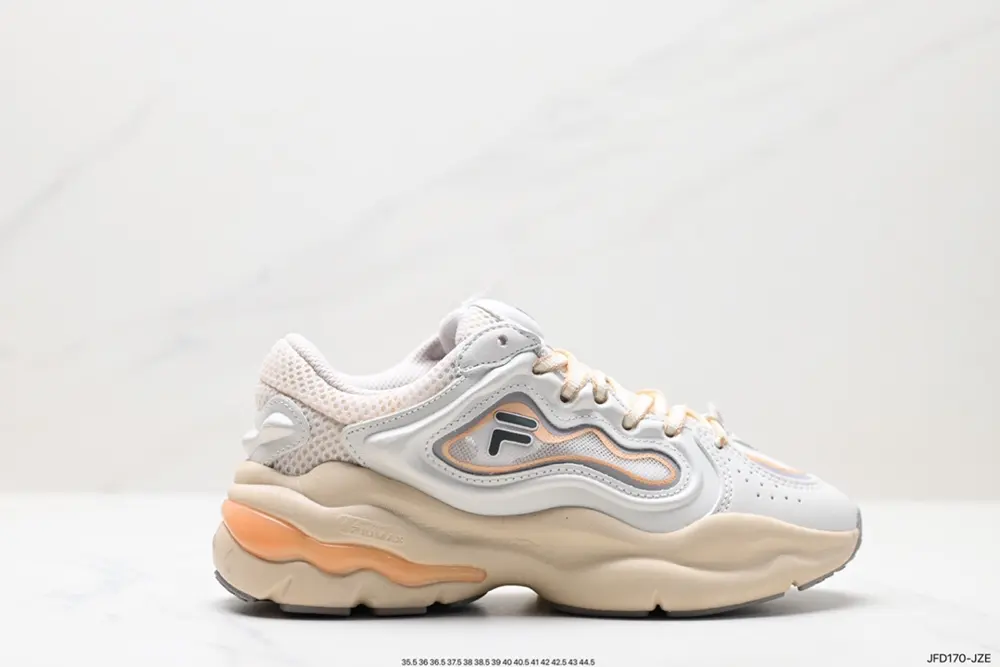 FILA winter new dad shoes casual shoes thick bottom bread shoes sports shoes T12W231119FWA
