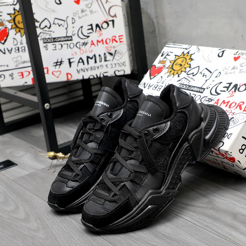 Dolce & Gabbana couple’s casual shoes