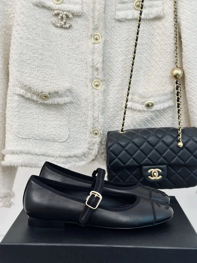 Chanel Milan catwalk Mary Jane shoes