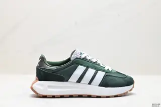 Adidas Retropy E5 Adidas new sports casual popcorn running shoes Clover thick sole white GW8259