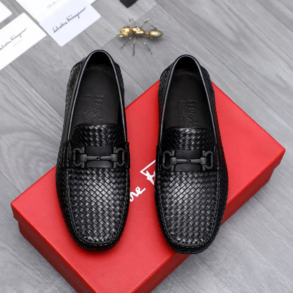 Salvatore Ferragamo business slip-on shoes