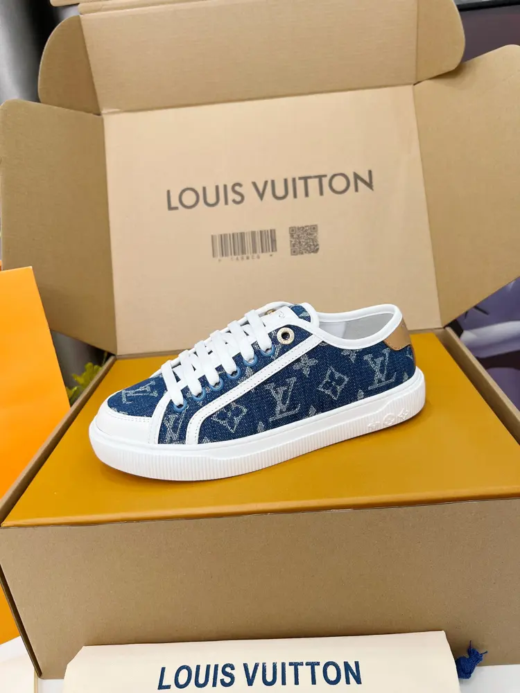 Louis Vuitton canvas shoes