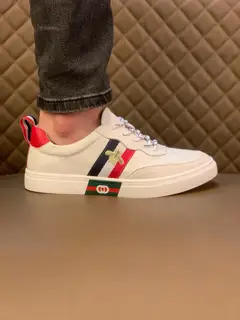 GUCCI four seasons trendy men’s shoes Hong Kong original to:1 exquisite craftsmanship top