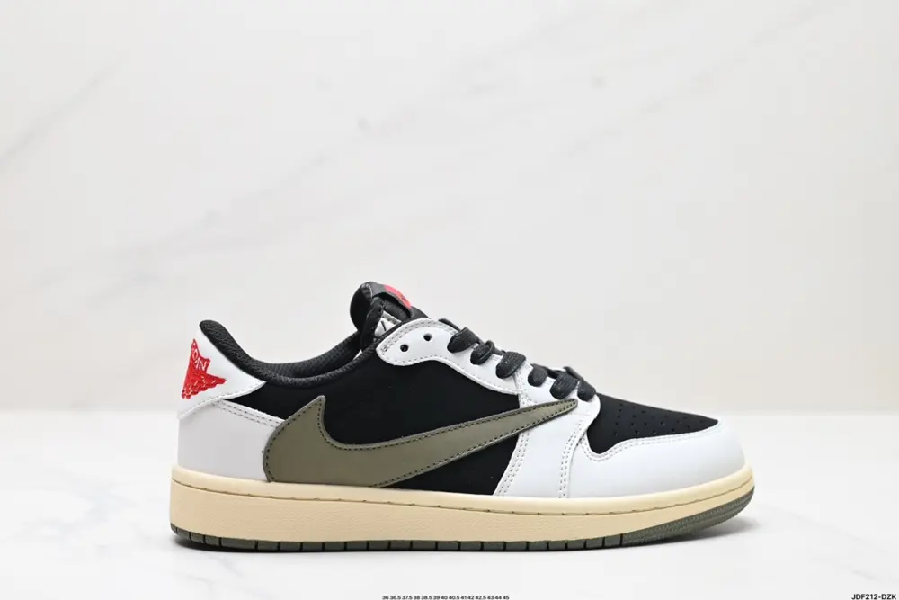 Nike AJ1 reverse hook Travis Scott x Air Jordan 1 ” Reverse Mocha “ AJ1 Joe 1 TS Lightning DM7866-002