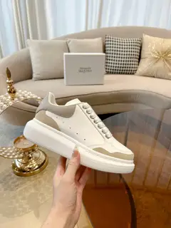 Alexander McQueen classic white shoes