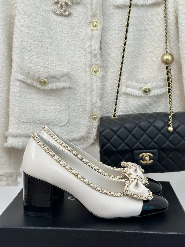 Chanel Chain Butterfly Shoes Series