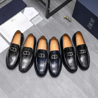 Dior business casual slip-on shoes