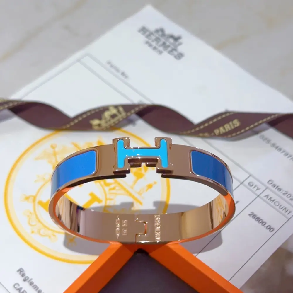 Hermes bracelet Original custom bracelet enamel craftsmanship is really a test of the