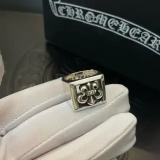 Chrome Hearts Classic Vintage Scout Flower Ring