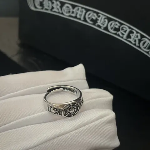 Chrome Hearts classic vintage distressed ring