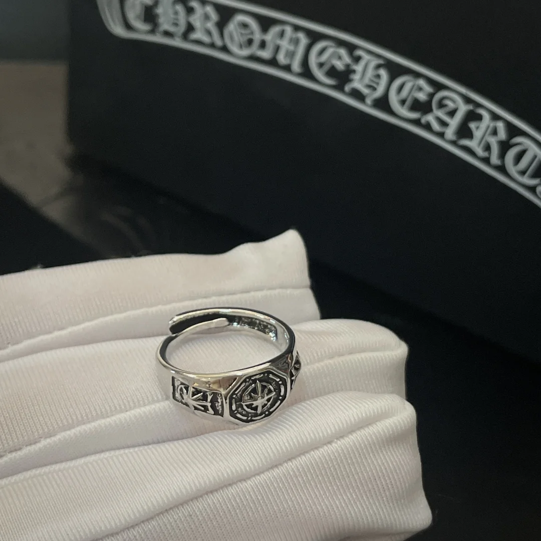 Chrome Hearts classic vintage distressed ring