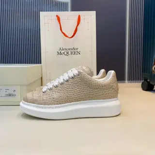 Alexander McQueen classic white shoes