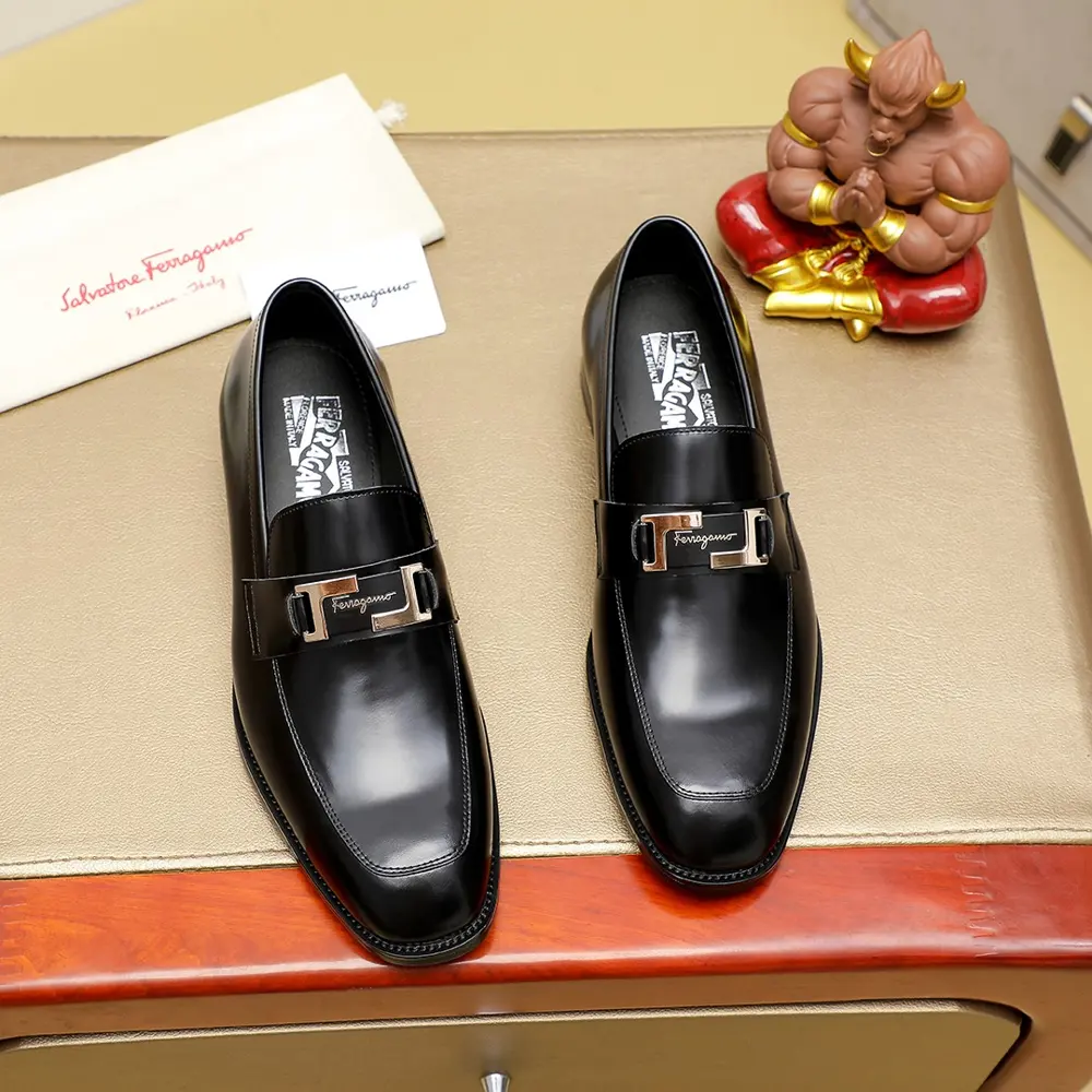 Salvatore Ferragamo men’s business leather shoes