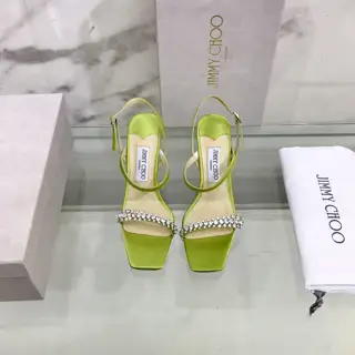 Jimmy Choo MEIRA series one-strap high-heeled sandals