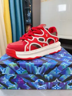 Louis Vuitton dad shoes with large soles