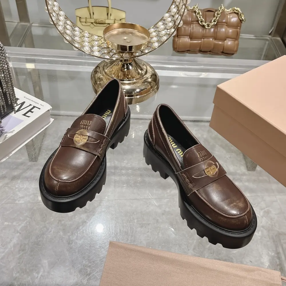 Miu Miu Fall/Winter New Lace-Up Shoes