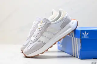 Adidas Retropy E5 Adidas new sports casual popcorn running shoes Clover thick sole white GW8259