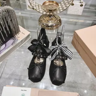 Miu new style new color miumiu French fairy ballet shoes