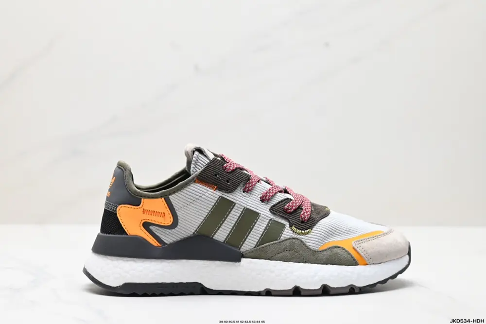Adidas classic sports running shoes Night Walker Retro running shoes Original materials IE1924