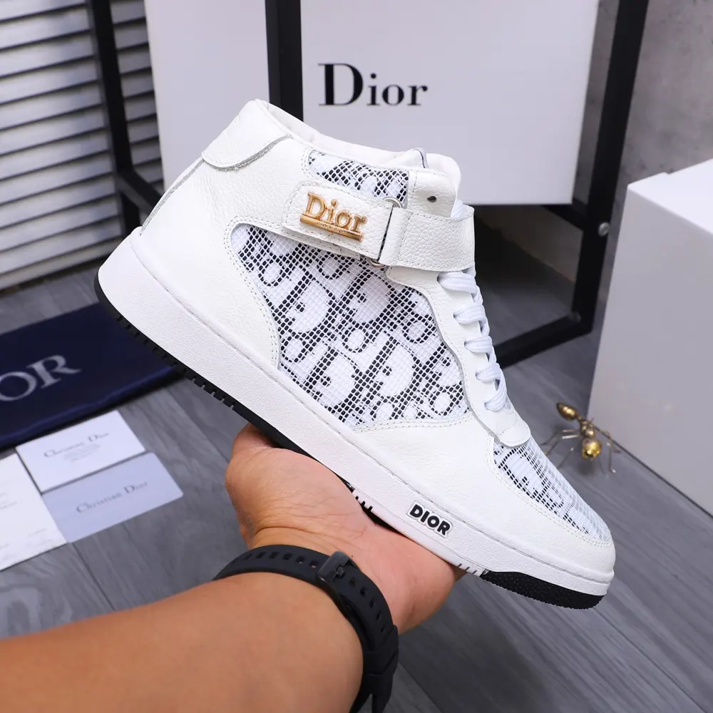 Dior high-top casual shoes
