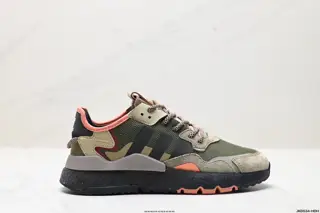 Adidas classic sports running shoes Night Walker Retro running shoes Original materials IE1924
