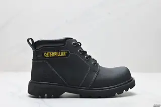 CAT new bulldozer casual fashion men’s casual leather shoes original quality company CAT