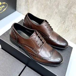 Prada Men’s Fashion Casual Leather Shoes