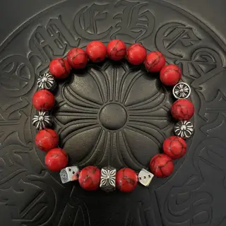 Chrome Hearts Classic Retro Multi-element Turquoise Bracelet