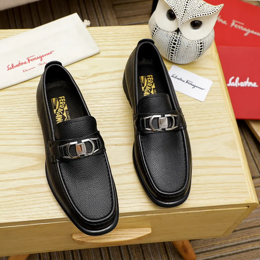 Salvatore Ferragamo casual slip-on shoes Official website original 1:1 mold