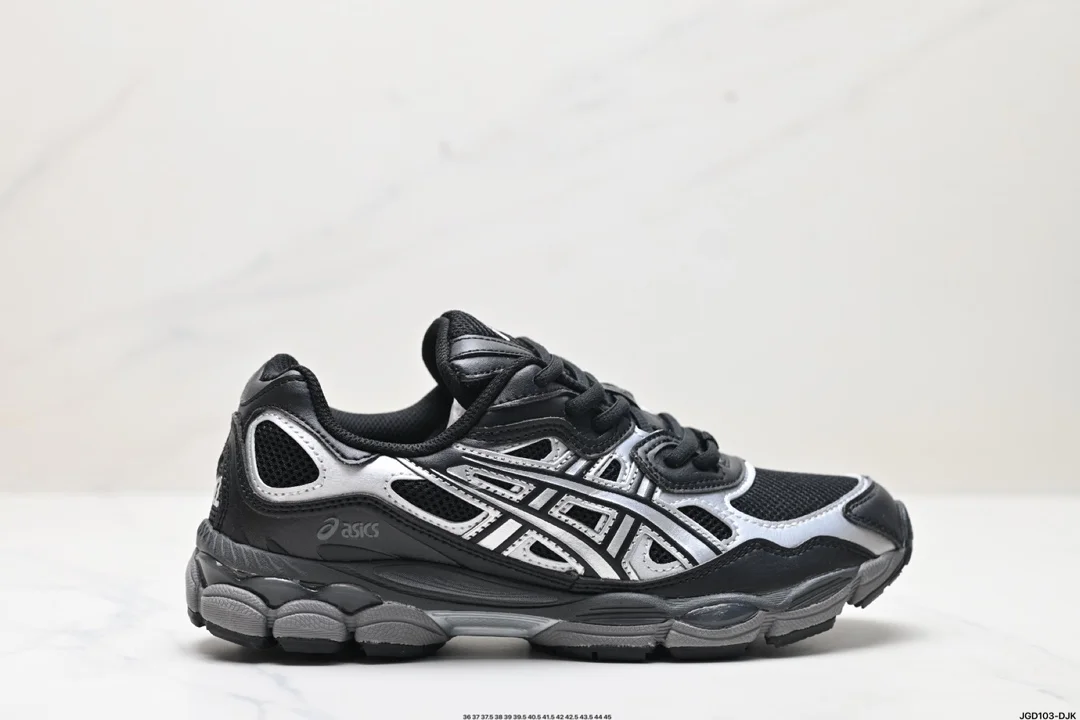 ASICS/Asics GEL-NYC breathable mesh upper with some synthetic leather material uses new 1203A383-103