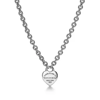 Tiffany three-dimensional heart necklace Return to TiffanyTM series is inspired by this