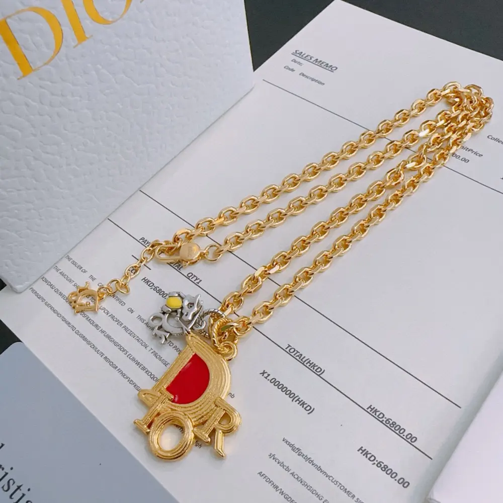 Dior vintage necklace for couples