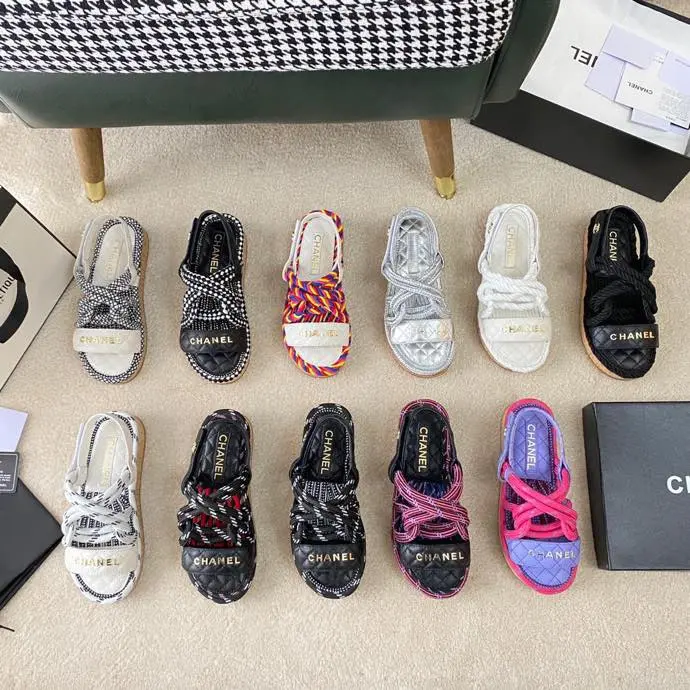 Chanel sandals are the best on the market. This is the first time I have seen shoes that