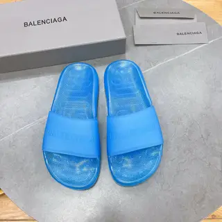 Balenciaga lazy beach slippers