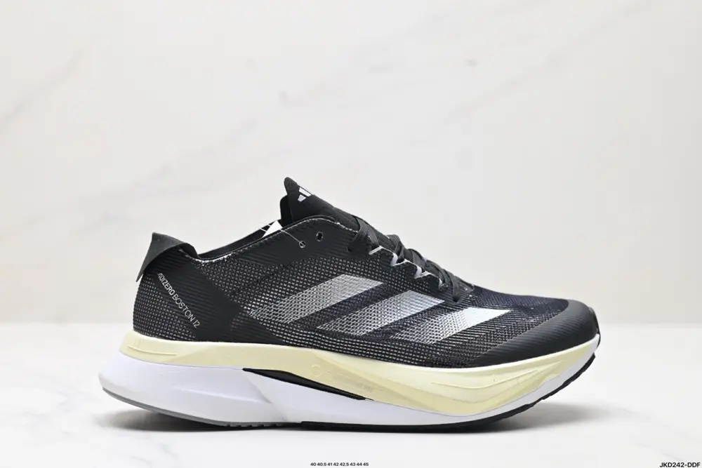 Adidas adizero BOSTON 12 M summer breathable mesh racing running shoes Boost cushioning sole GW3848