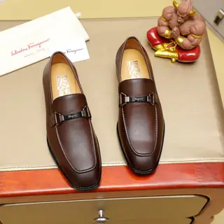Salvatore Ferragamo men’s business leather shoes