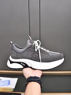 BOSS men’s casual sports shoes. The upper